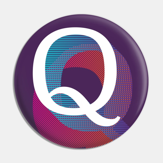 Letter Q Pin by MplusC