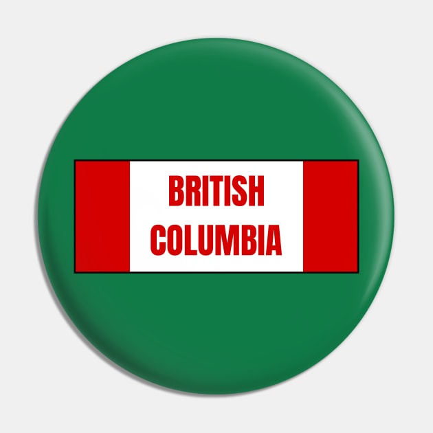 British Columbia in Canadian Flag Pin by aybe7elf