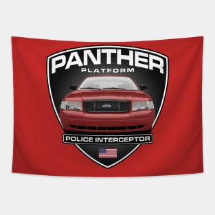 Panther Platform - Crown Victoria (Transparent) Tapestry