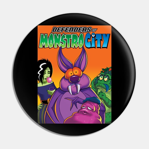 Defenders of Monstro City Team Pin by RonMaras