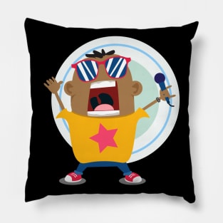 Singer Superstar Pillow