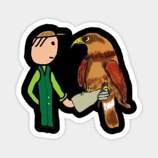 Falconry Magnet