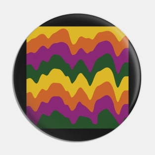 Melting Stripes Pin