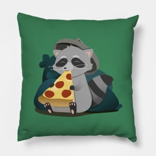 Trash Panda Pizza Time Pillow