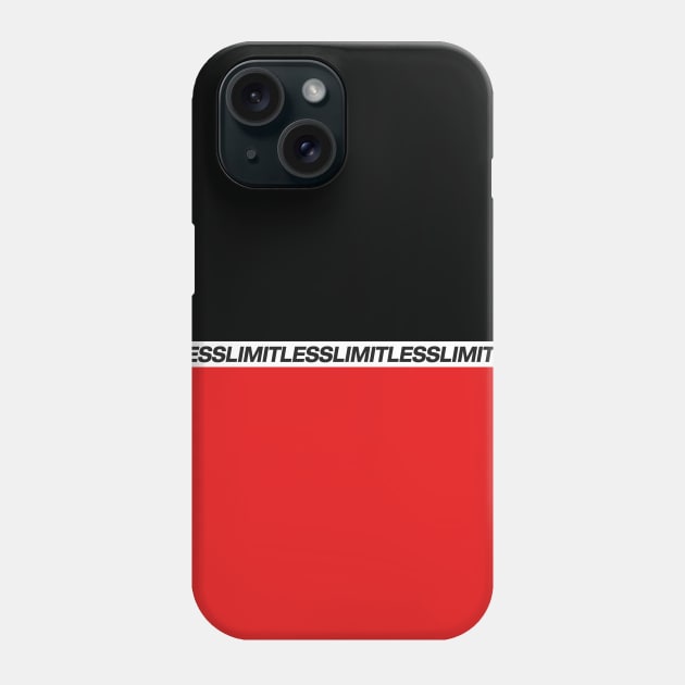 LIMITLESS, RED AND BLACK - NCT 127 Phone Case by Duckieshop