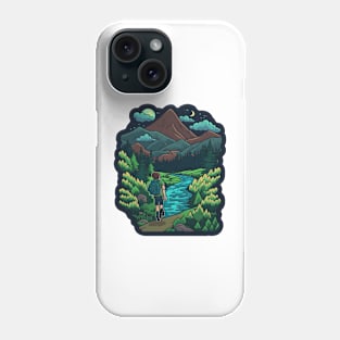 Beautiful Hiker Motif - Buy and Plant a Tree Phone Case