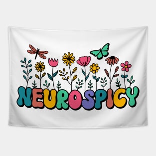 Neurospicy Neurodiversity Autism Awareness Tapestry