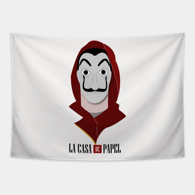 La casa de Papel Tapestry by LeonardodeLima