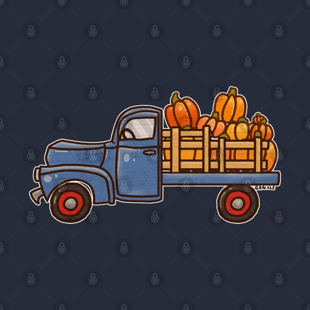 Pickup A Pumpkin! (Blue Version) by Jan Grackle