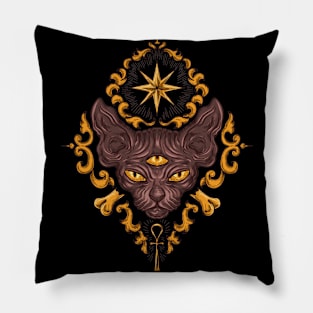 Argy GOLD Sphynx Pillow