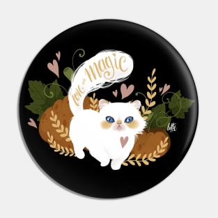 Mr Crowley the Cat Pin