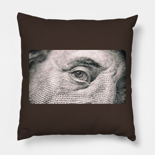 Wealth Eye Pillow by antipc