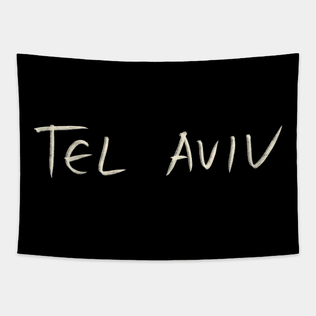 Tel Aviv Tapestry by Saestu Mbathi