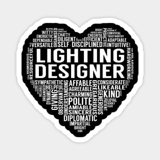 Lighting Designer Heart Magnet