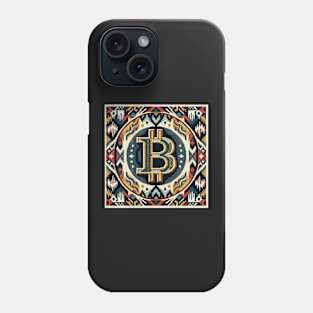 Crypto Tapestry: Traditional Weaves Meet Modern Wealth Phone Case