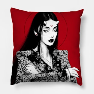 Bored demon Pillow