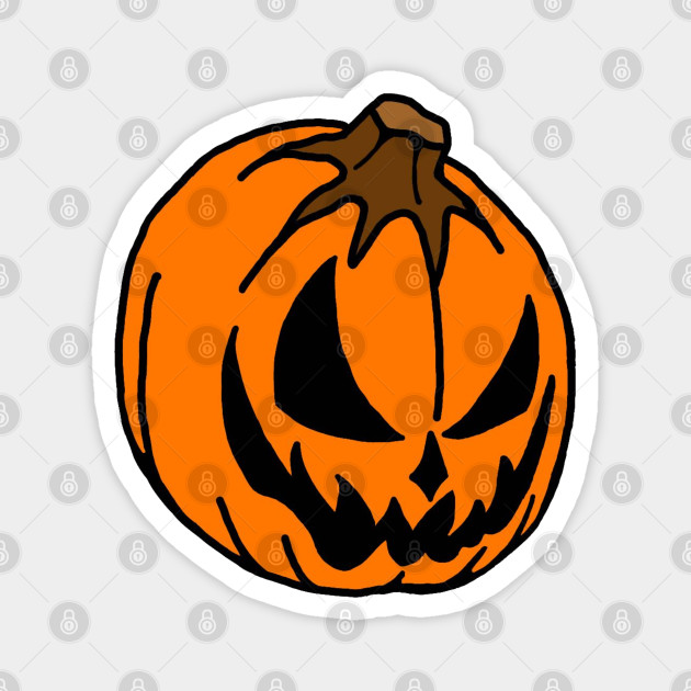 New School Halloween 6 Pumpkin Curse Of Michael Myers Michael Myers Magnet Teepublic