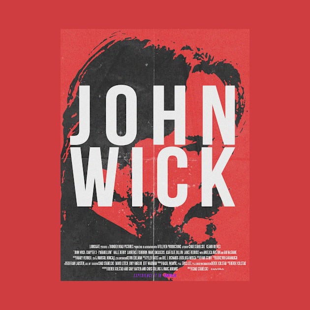 John Wick Poster by Paskwaleeno