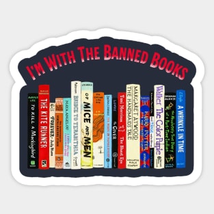 I Read Banned Books Sticker – BootsTees