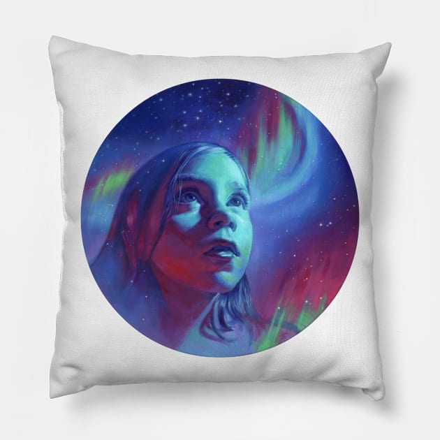 Aurora Pillow by Illusoryart