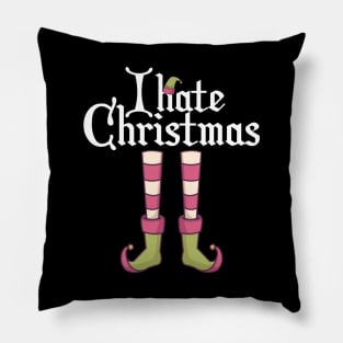 I hate Christmas Pillow