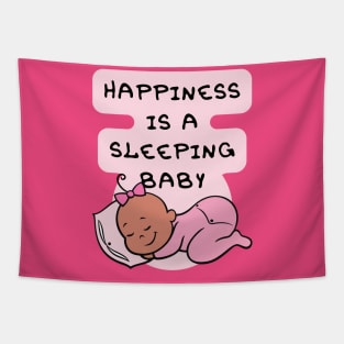 Happiness is a Sleeping Baby Tapestry