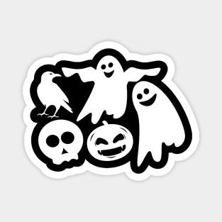 Cute ghosts halloween Magnet