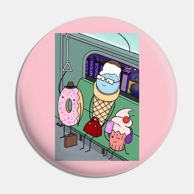 Just Desserts Pin by alwaysacomedian