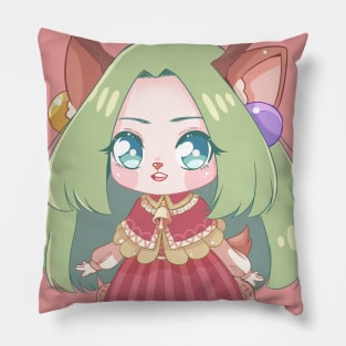 Kawaii deer girl Pillow