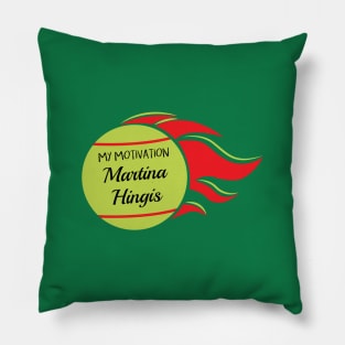 My Motivation - Martina Hingis Pillow