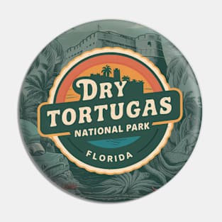 Dry Tortugas National Park Majestic Landscape Pin