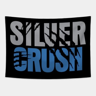 Silver Crush Detroit Lions Tapestry