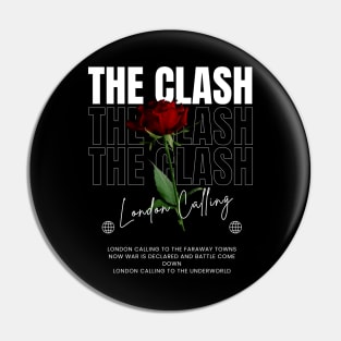 The Clash // Flower Pin