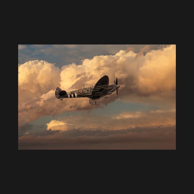 Supermarine Spitfire Mk LFIX by aviationart