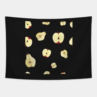 Hand-drawn apple and pear pattern Tapestry