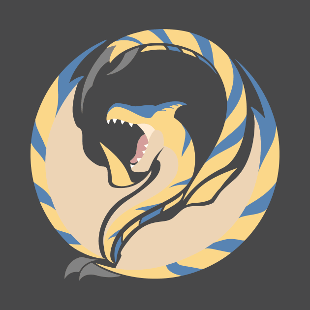 Roaring Wyvern - Tigrex by kinokashi