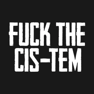 Fuck the cis-tem T-Shirt