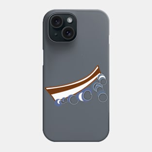 Boat on The Waves Phone Case