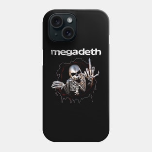 vintage horror megadeth band Phone Case