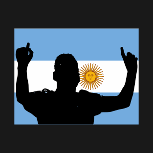 Argentina world champs (black silhouette) T-Shirt