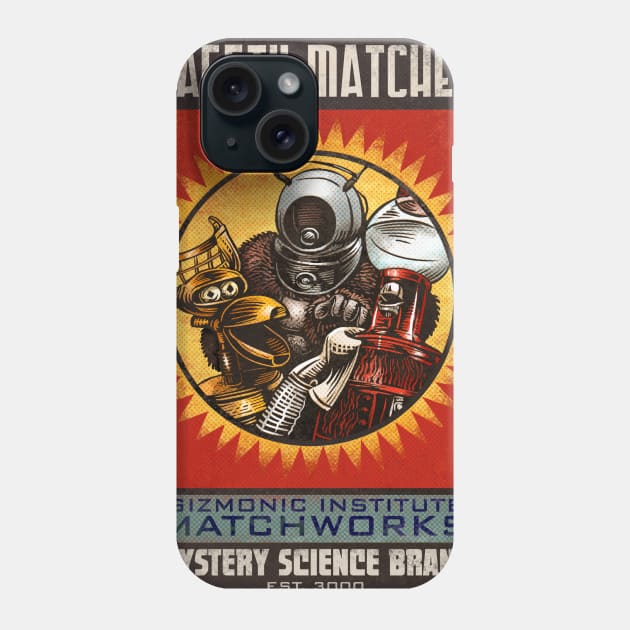 MST3K Matches Phone Case by ChetArt