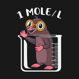 Science Teacher Mole T-Shirt