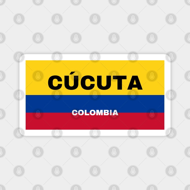 Cúcuta City in Colombian Flag Magnet by aybe7elf