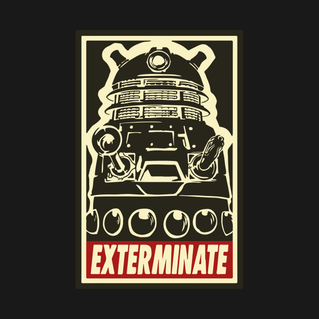 Exterminate - Dalek - Dr Who by DesignedbyWizards