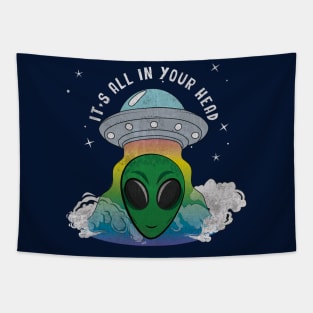 Alien Abduction Tapestry