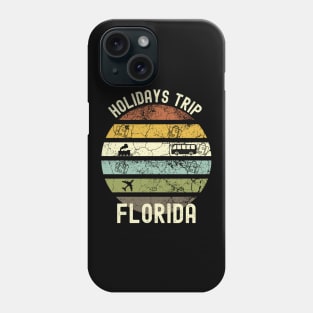 Holidays Trip To Florida, Family Trip To Florida, Road Trip to Florida, Family Reunion in Florida, Holidays in Florida, Vacation in Florida Phone Case