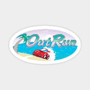 Outrun Logo Magnet
