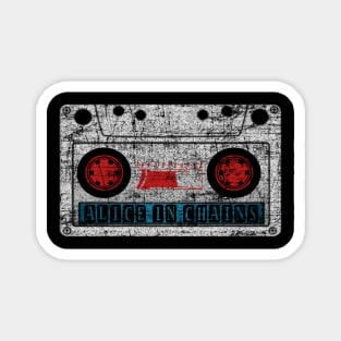 alive in chains cassette Magnet