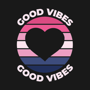 Good vibes vintage sunset T-Shirt