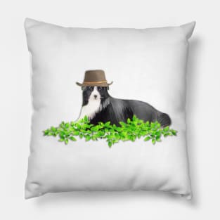 Border Collie Dog Pillow